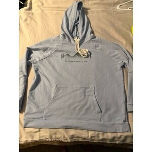 Ouray Hoodie‎ Light Blue Men's Large Jackson Hole WY